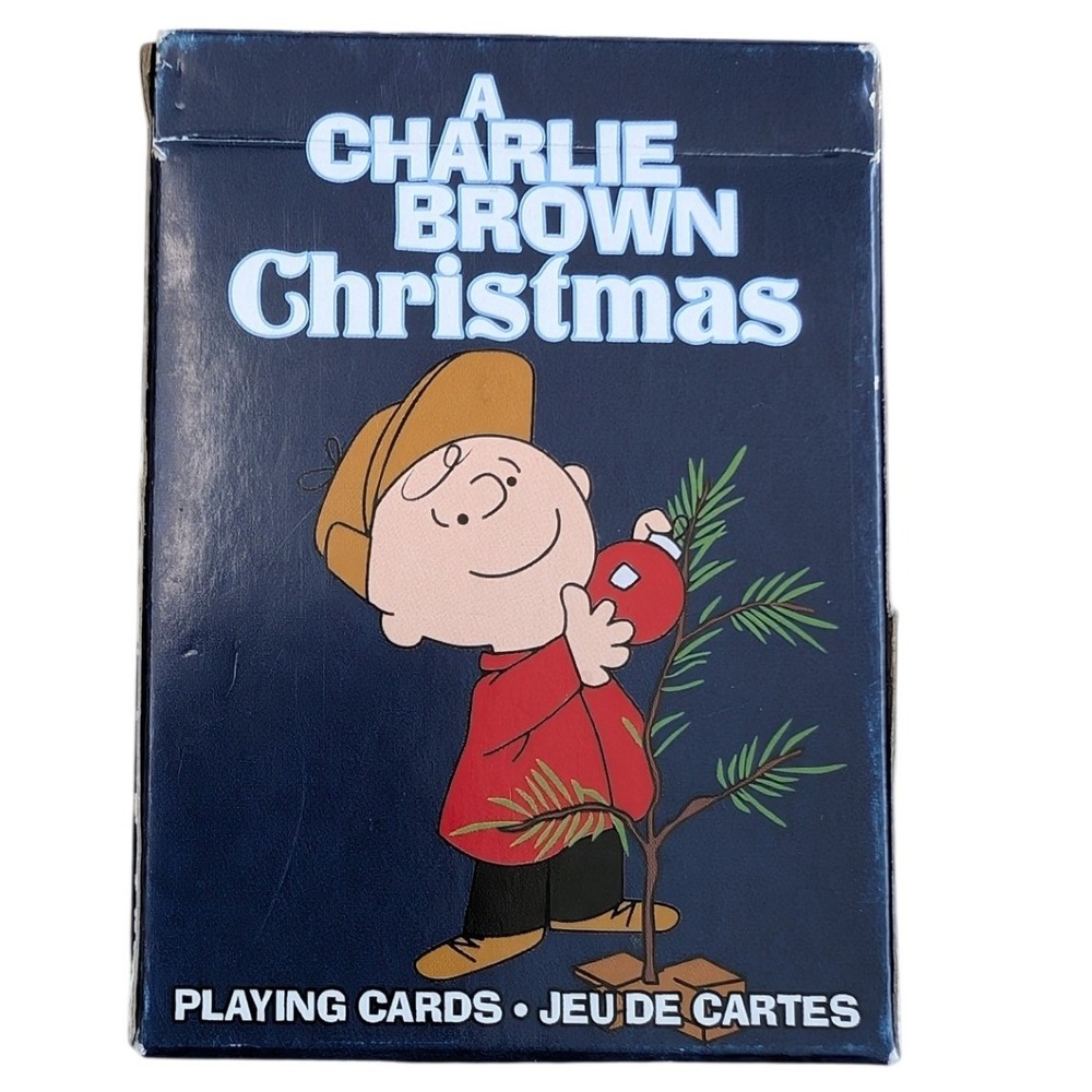 a Charlie Brown Christmas complete playing cards 54‎ cards Peanuts